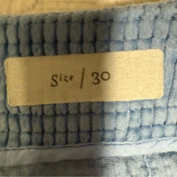 Gently Worn Pilcro and the Letterpress Light Blue Corduroy Trousers - Picture 3 of 4